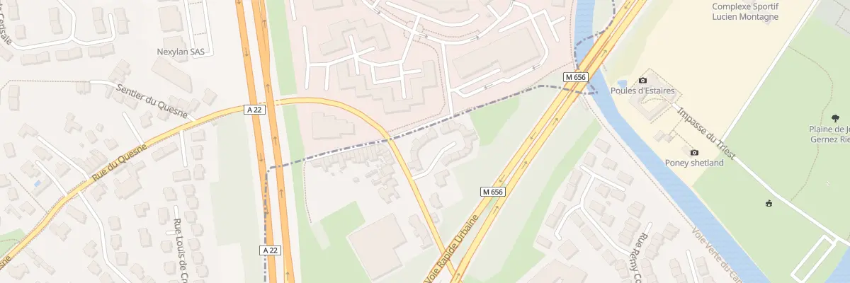 Plan du 3 Rue du Capitaine Michel à Wasquehal