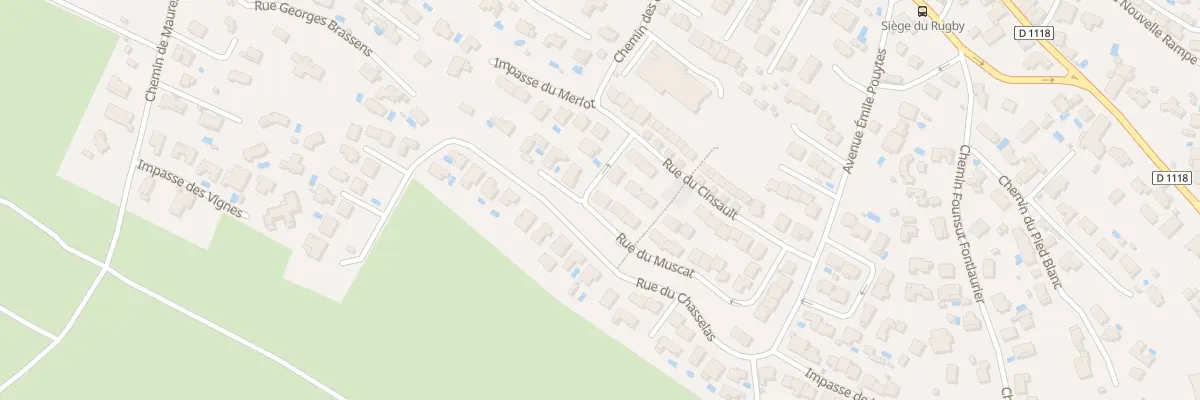 Plan du 24 Rue du Muscat à Salles-d’Aude