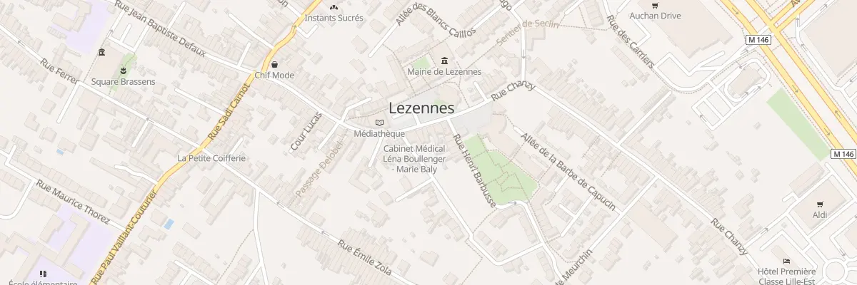 Plan du 8 Pl de la République à Lezennes