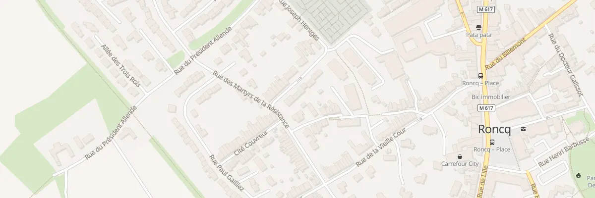 Plan du 6 Rue Joseph Hentges à Roncq