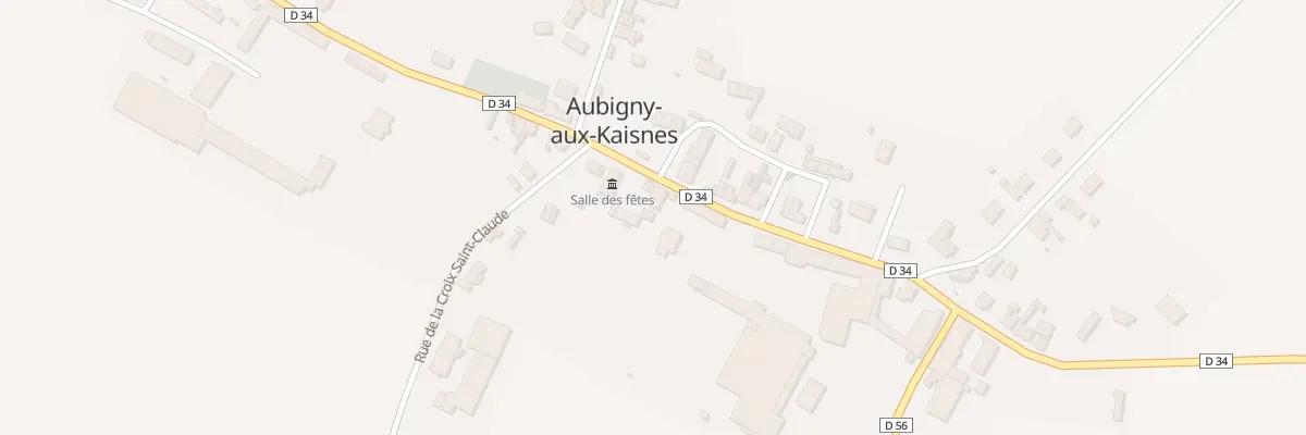 Plan du 11 Rue St Nicolas à Aubigny-aux-Kaisnes