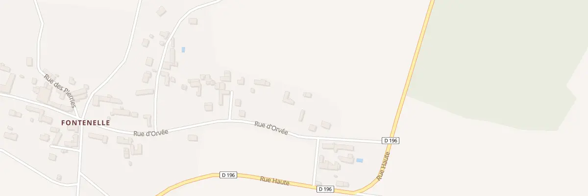 Plan du 21 Rue de l’Orvee à Lixy