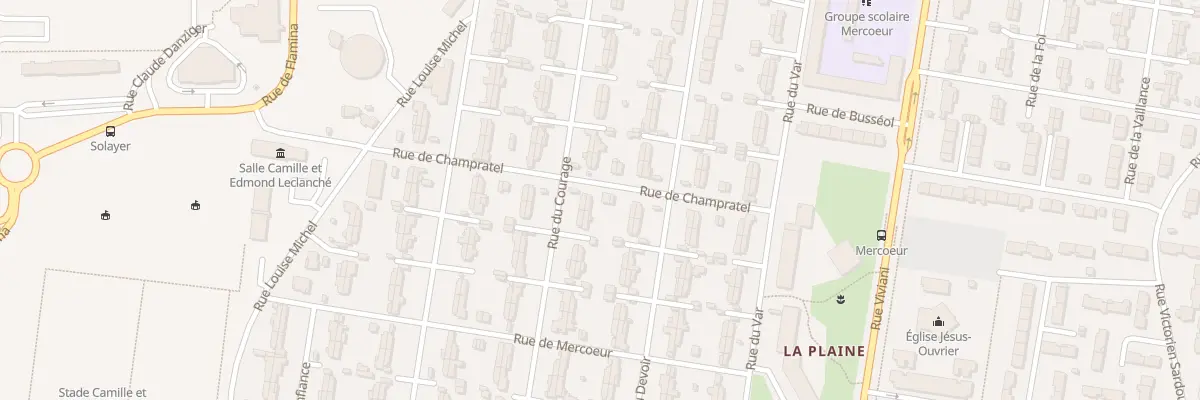 Plan du 26 Rue de Champratel à Clermont-Ferrand