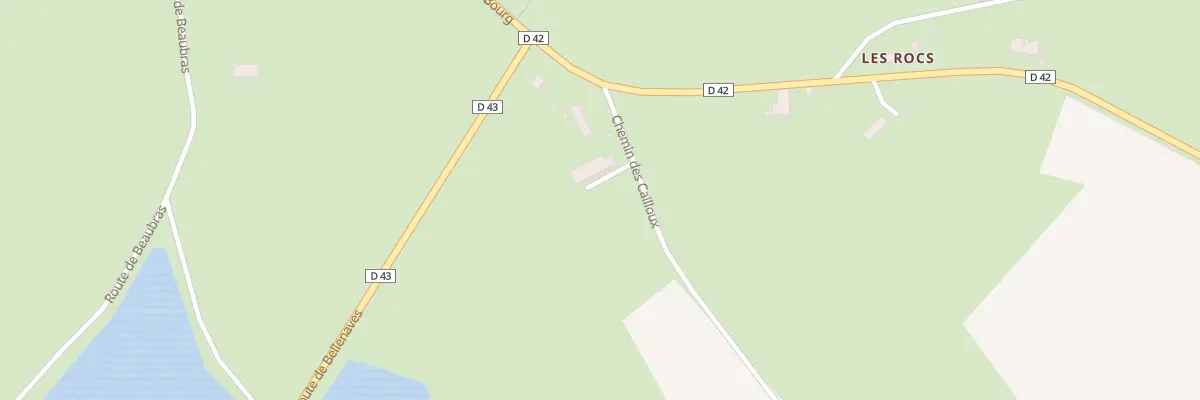 Plan du 4 Che des Cailloux à Monestier