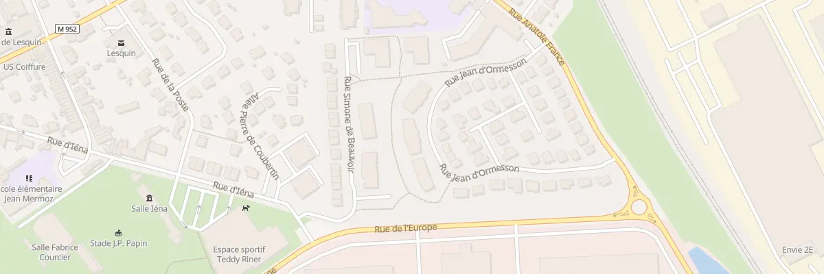 Plan du 10 Rue Jean d’Ormesson à Lesquin