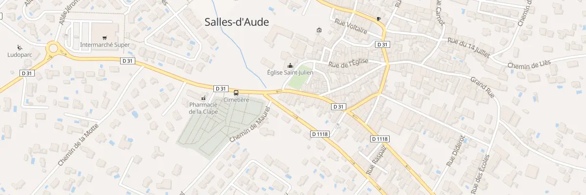 Plan du 27 Av de Coursan à Salles-d’Aude