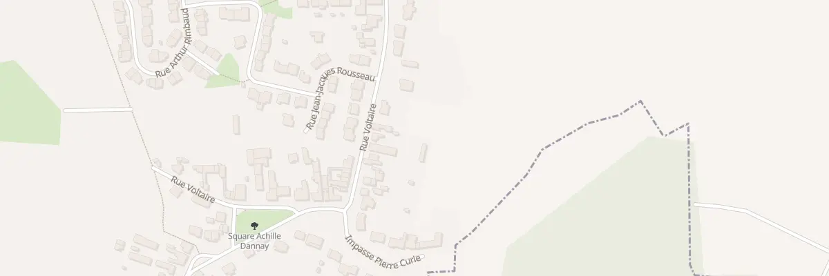 Plan du 661 Rue Voltaire à Roost-Warendin