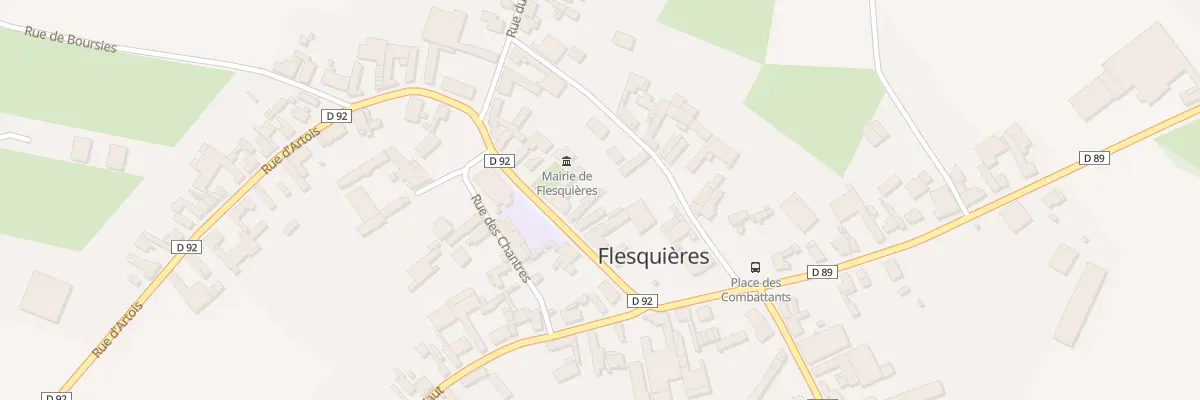 Plan du 6 Rue de l’Eglise à Flesquières