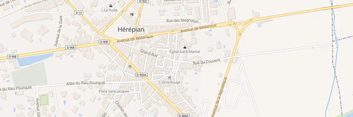 Plan du 25 Gr Grand Rue à Hérépian