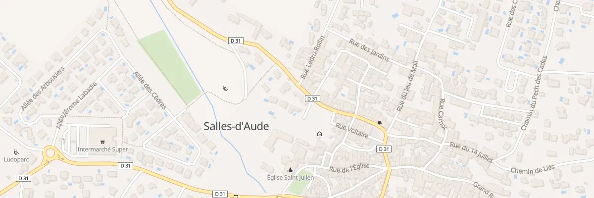 Plan du 7 Lot Clos du Chateau à Salles-d’Aude