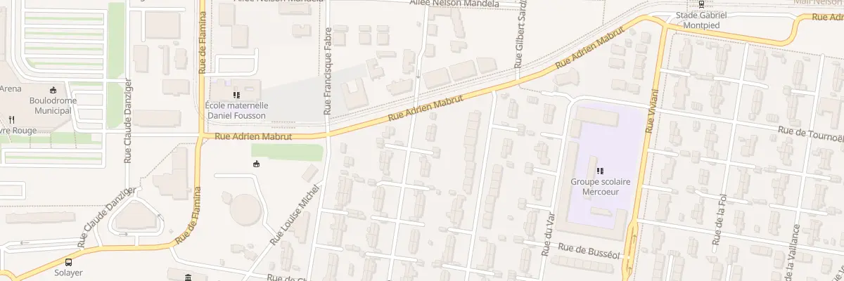 Plan du 174 Rue du Courage à Clermont-Ferrand