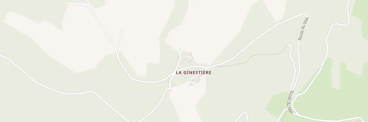 Plan du 2 La Ginestiere à Saint-Laurent-d’Olt