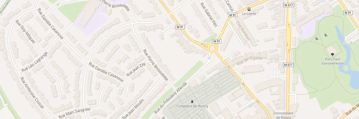 Plan du 67 Rue de Bousbecque à Roncq