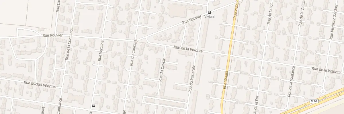 Plan du 44 Rue du Devoir à Clermont-Ferrand