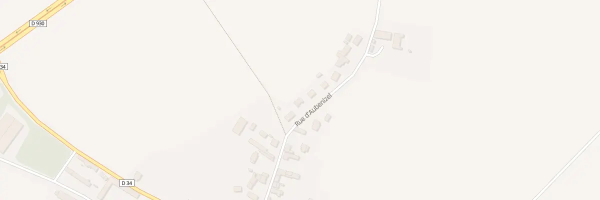 Plan du 13 Rue d’Aubenizel à Aubigny-aux-Kaisnes