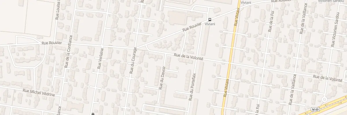 Plan du 48 Rue du Devoir à Clermont-Ferrand