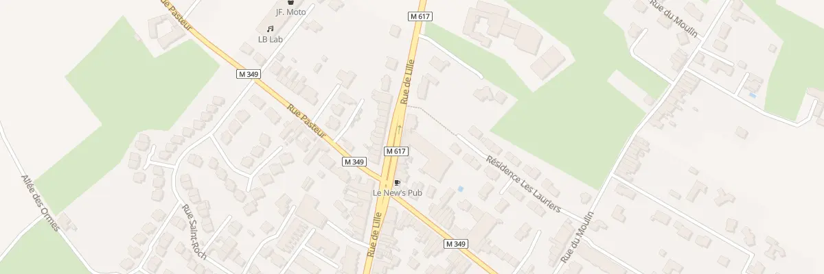 Plan du 194 Rue de Lille à Roncq