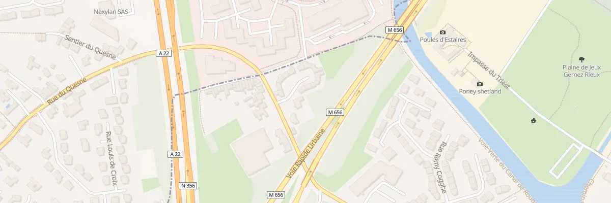 Plan du 126 Rue de Marcq à Wasquehal