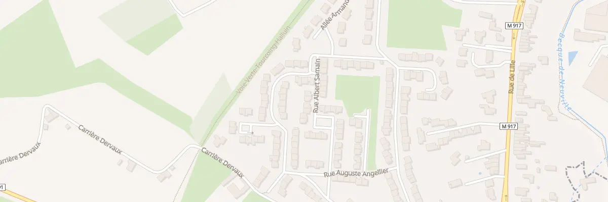 Plan du 4 Rue Albert Samain à Halluin