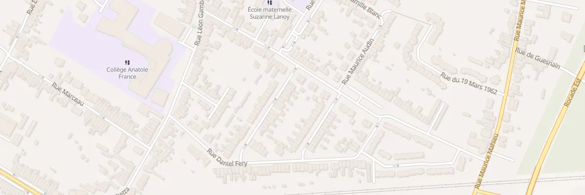 Plan du 41 Rue P Vaillant Couturier à Sin-le-Noble