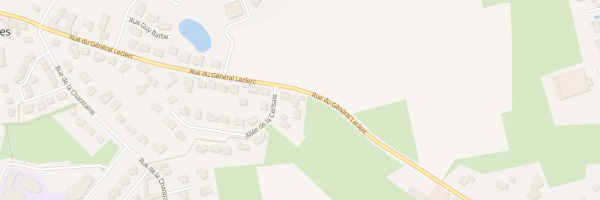 Plan du 504 Rue du Général Leclerc à Mérignies