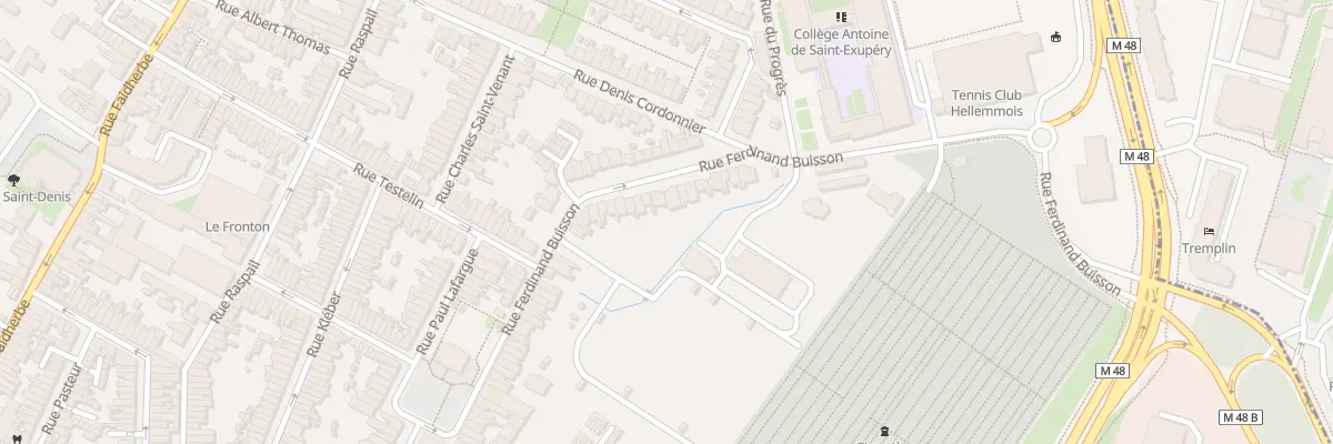 Plan du 58 Rue Ferdinand Buisson à Lille
