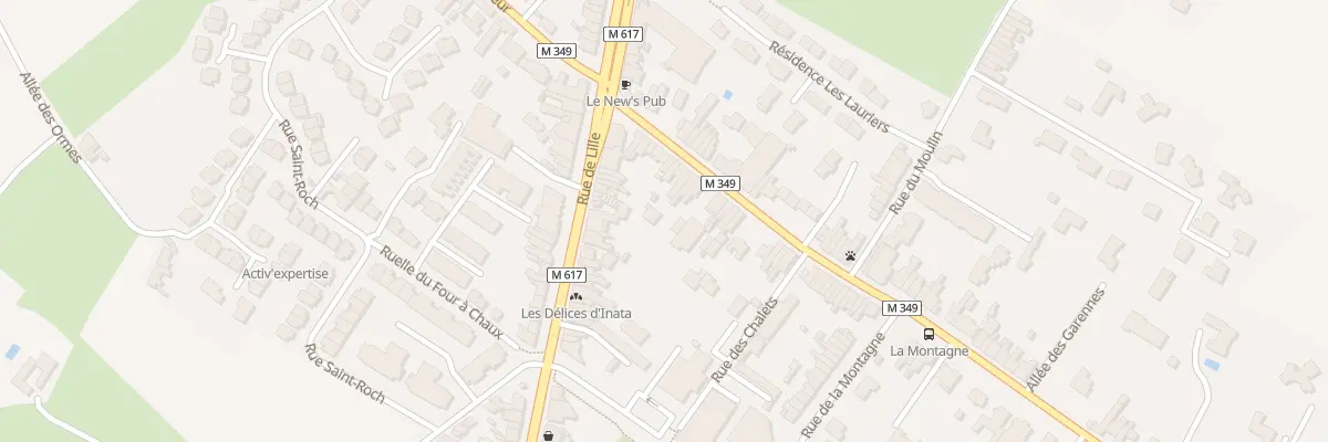 Plan du 10 Rue de Tourcoing à Roncq