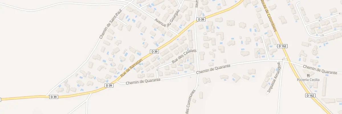 Plan du 7 Rue des Cazalets à Maureilhan