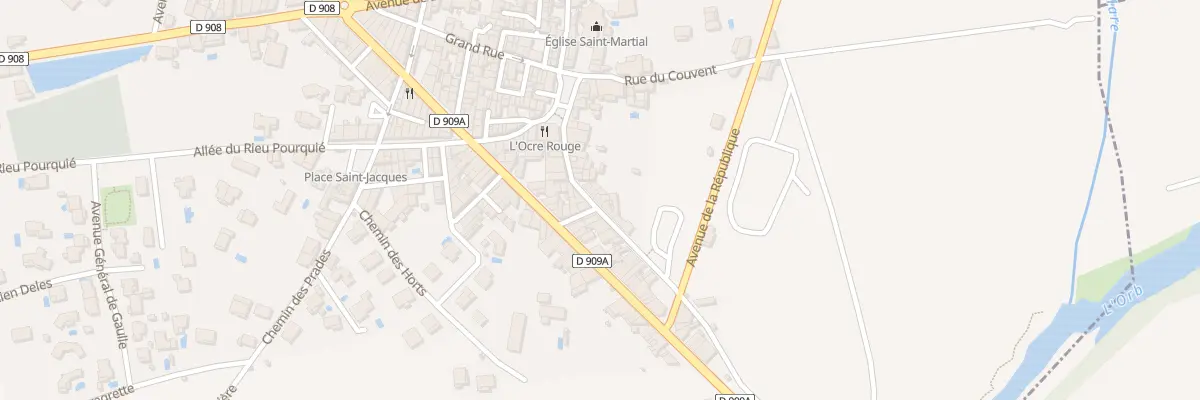 Plan du 17 Rue de la Bascule à Hérépian