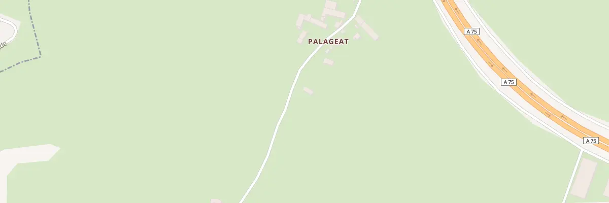 Plan du 5268A Palageat à Saint-Georges