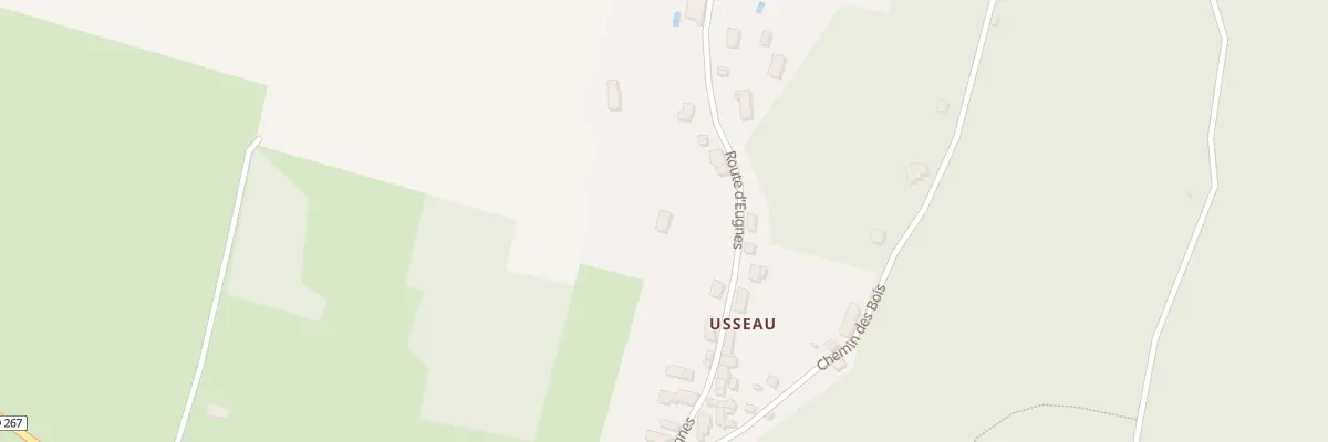 Plan du 437 Rte d’Eugnes à Parigny-les-Vaux