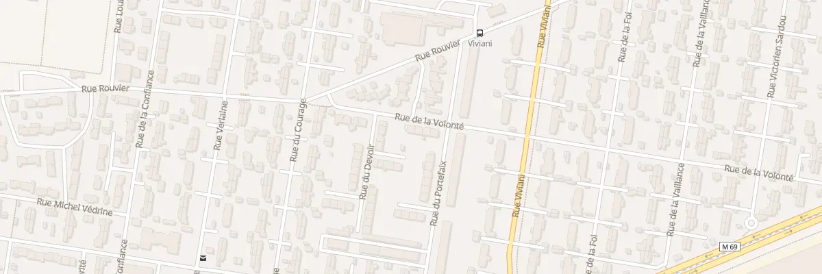 Plan du 12 Rue de la Volonté à Clermont-Ferrand