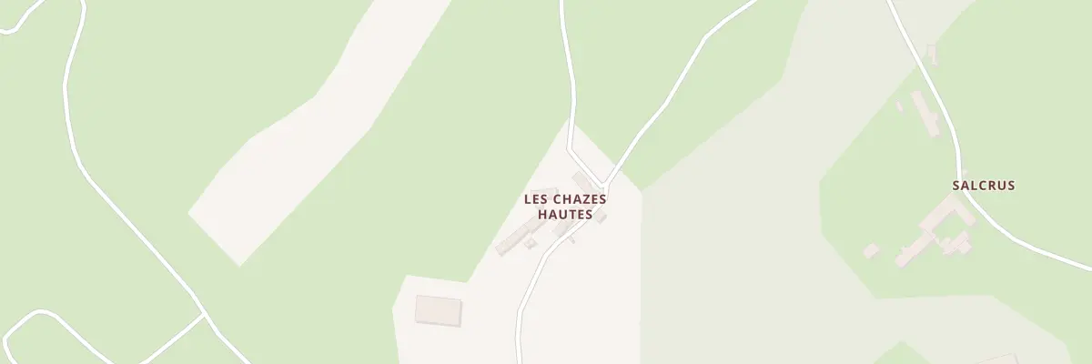 Plan du 5093 Les Chazes Hautes à Coren