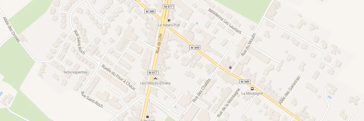 Plan du 12 Rue de Tourcoing à Roncq