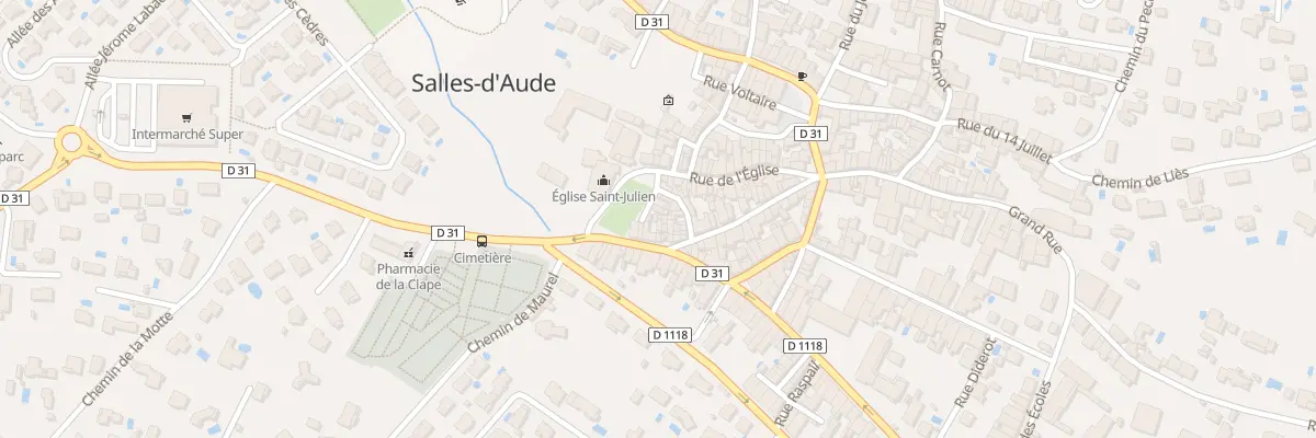 Plan du 9 Imp Pasteur à Salles-d’Aude