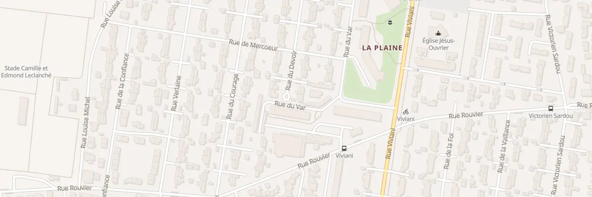 Plan du 80 Rue du Devoir à Clermont-Ferrand