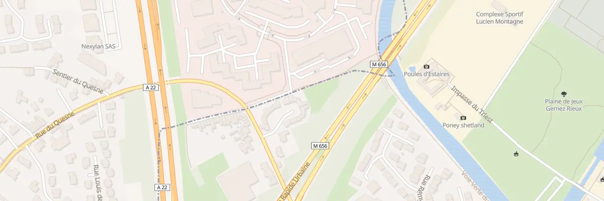 Plan du 11 Rue du Capitaine Michel à Wasquehal