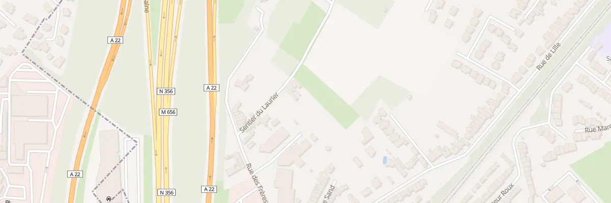Plan du 21B Sen du Laurier à Wasquehal