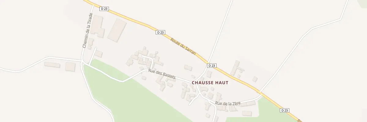 Plan du 5154 Chausse Haut à Rentières