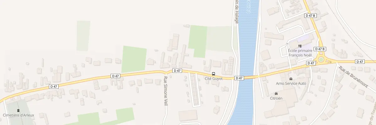 Plan du 445 Rue Andre Joseph le Glay à Arleux