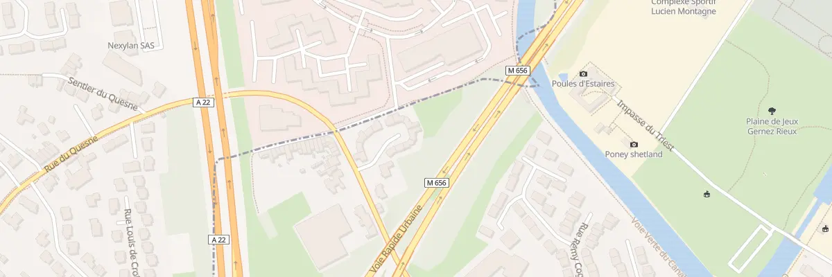 Plan du 8 Rue du Capitaine Michel à Wasquehal
