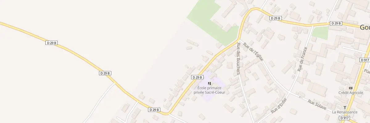 Plan du 178 Rue de Metz-en-couture à Gouzeaucourt