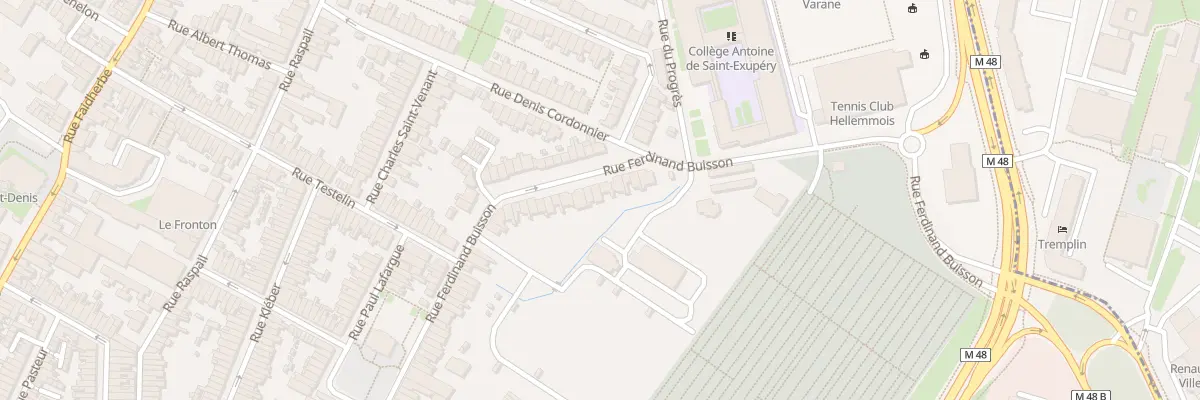 Plan du 64 Rue Ferdinand Buisson à Lille