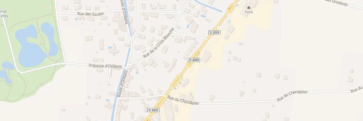 Plan du 46 Av de Paris à Riom