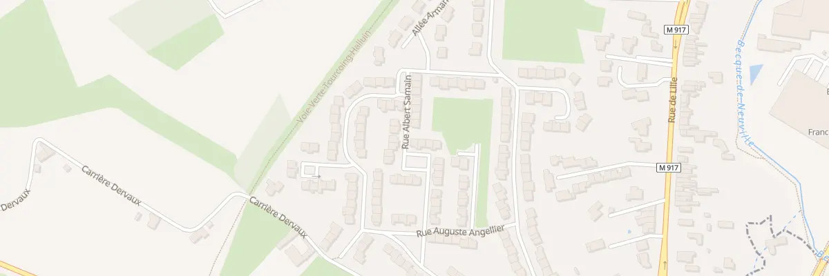 Plan du 15 Rue Albert Samain à Halluin