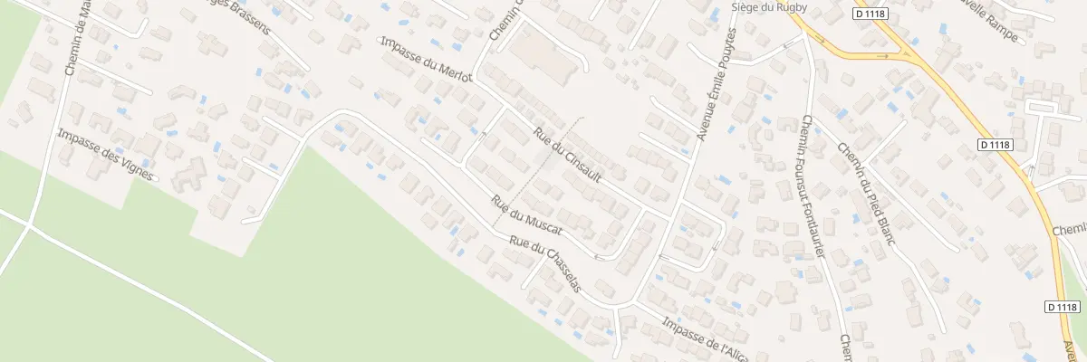 Plan du 13 Rue du Cinsault à Salles-d’Aude