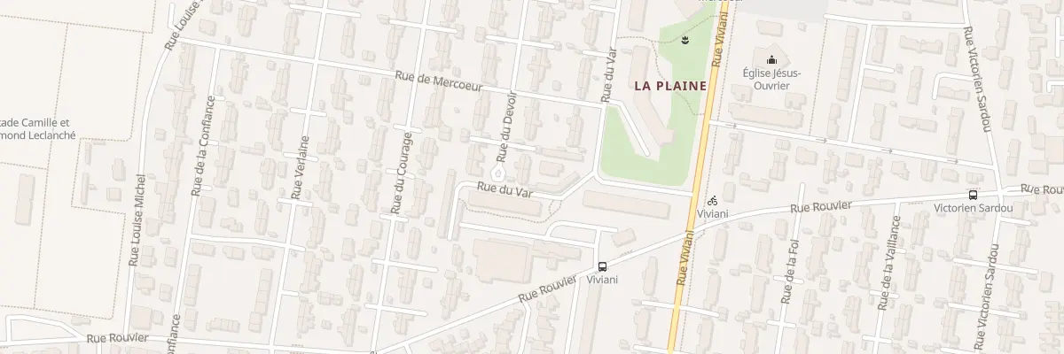 Plan du 78 Rue du Devoir à Clermont-Ferrand