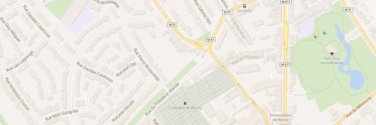 Plan du 55 Rue de Bousbecque à Roncq