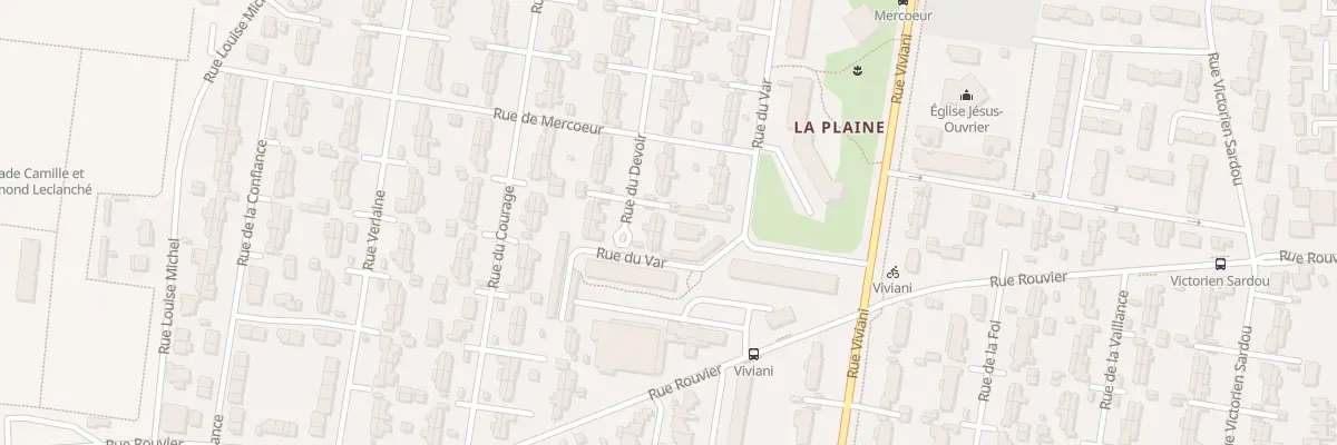Plan du 84 Rue du Devoir à Clermont-Ferrand