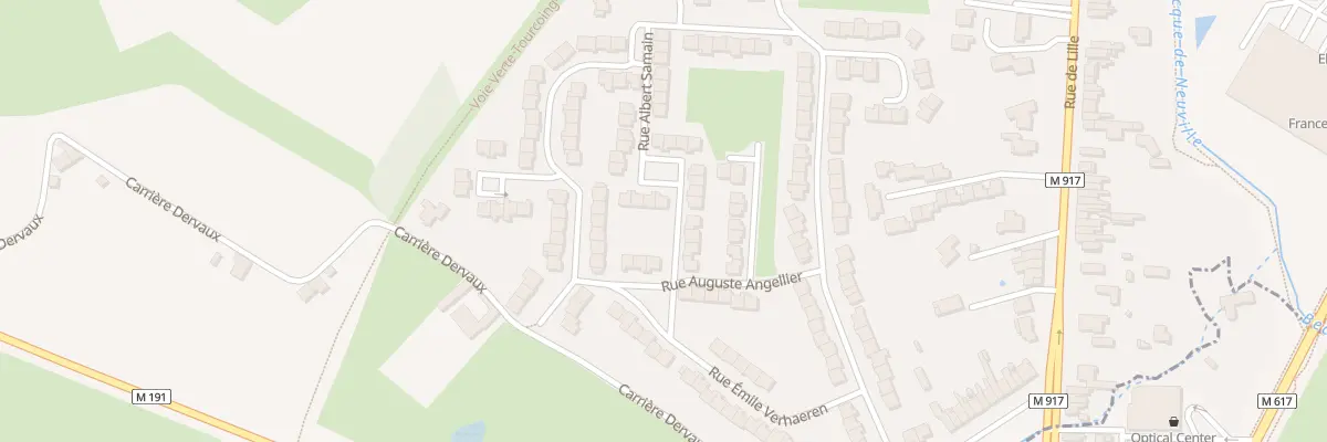 Plan du 20 Rue Albert Samain à Halluin